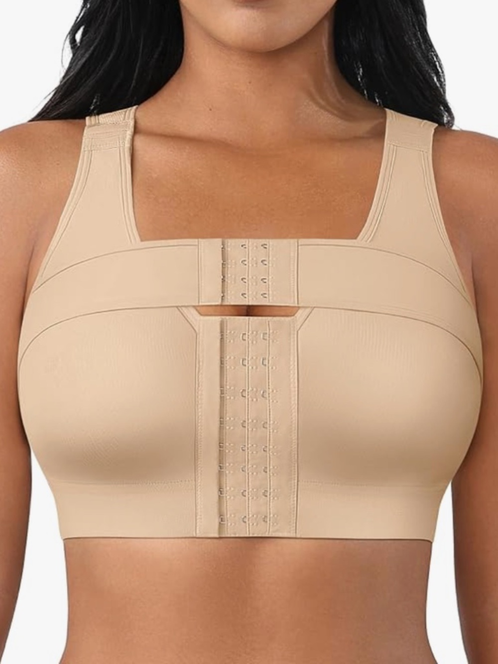 FeelinGirl Surgical Compression Bra with Band - Small